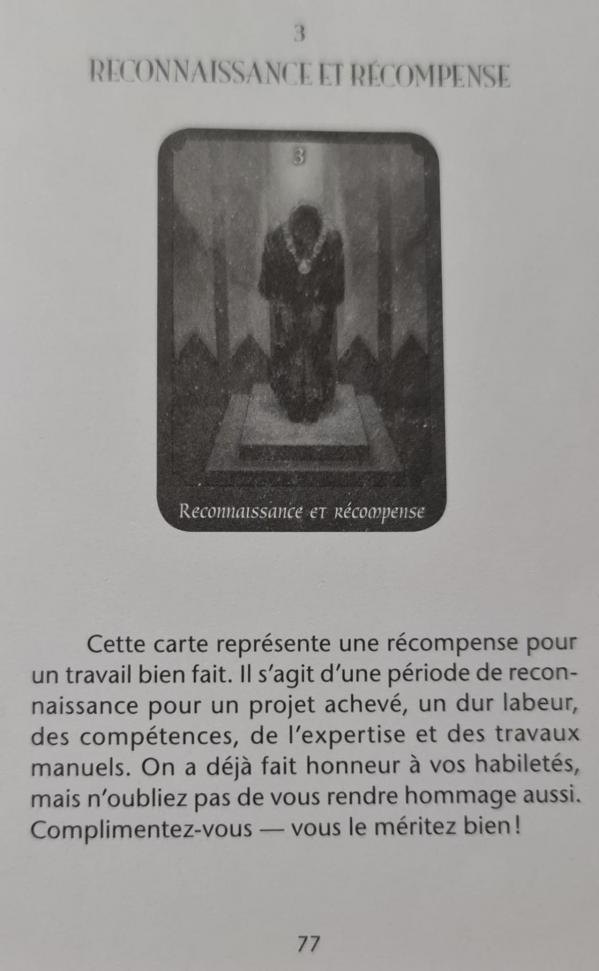 3 reconnaissance et recompense 1 le tarot psychique de john holland