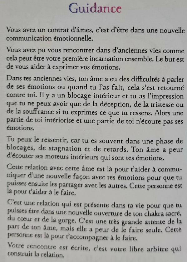 30 communication emotionnelle l oracle des flammes jumelles et autres relations karmiques d isabelle 2